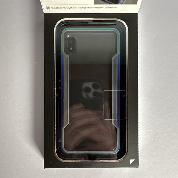 RAPTIC Shield Cell Phone Case For Galaxy A10e 10 ft Drop Tested - Iridescent - Picture 4 of 5